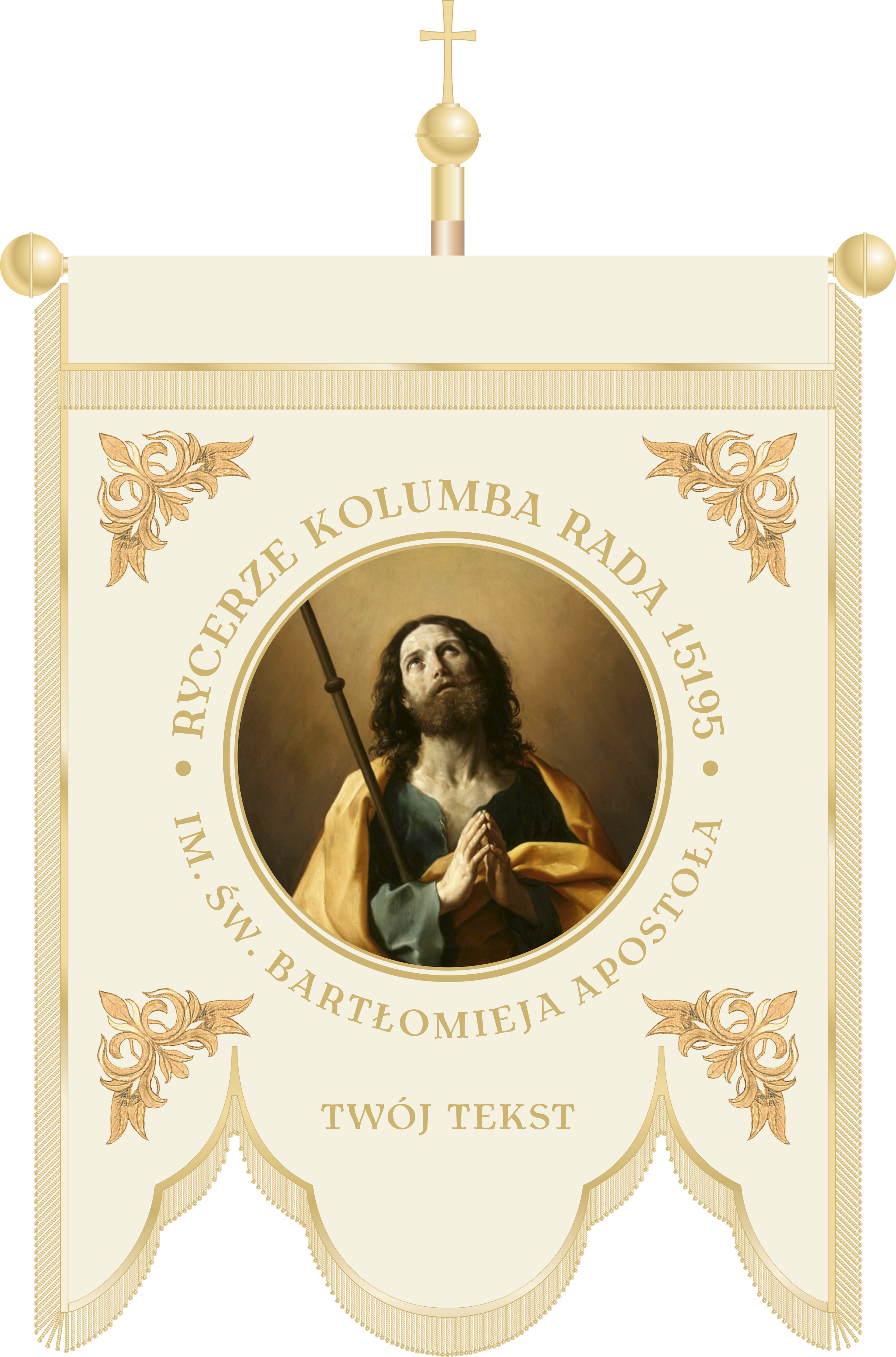 Chorągiew kościelna CHA 050