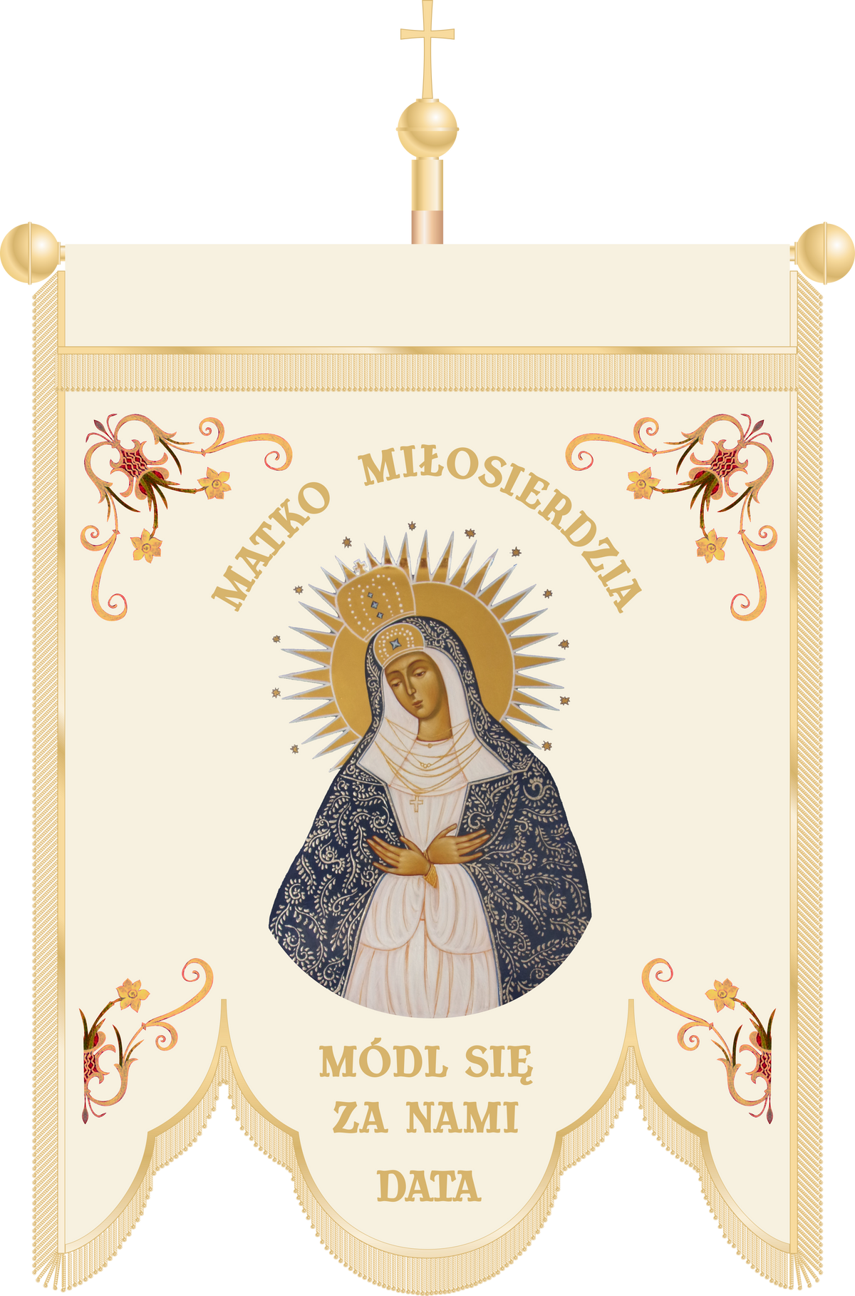 Chorągiew kościelna CHA 006