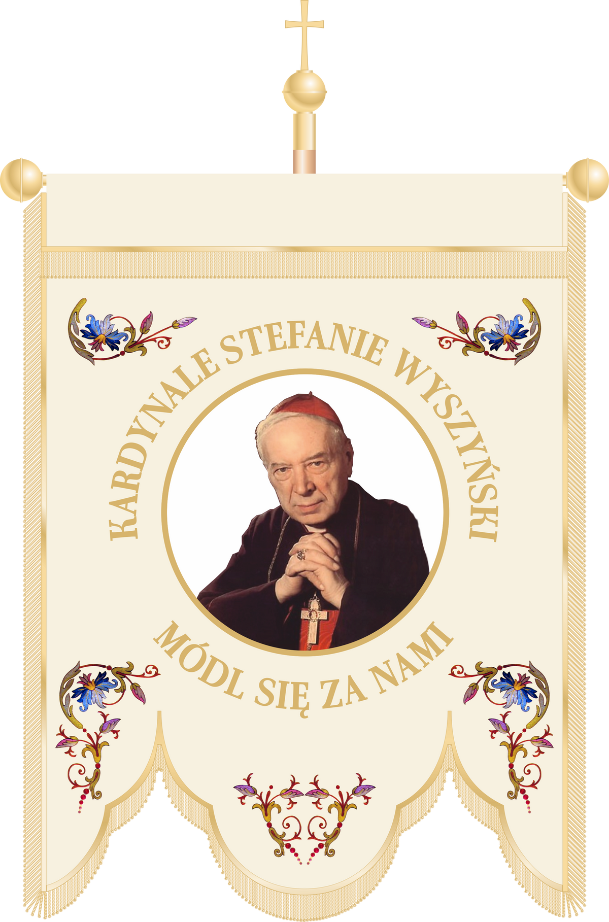 Chorągiew kościelna CHA 042