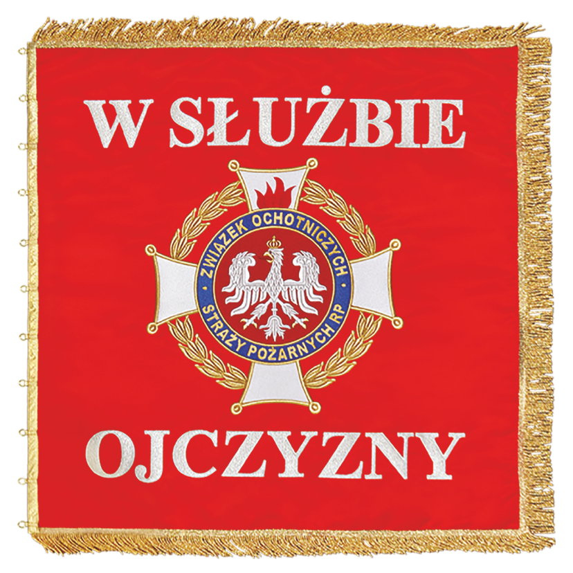 Sztandar OSP regulaminowy
