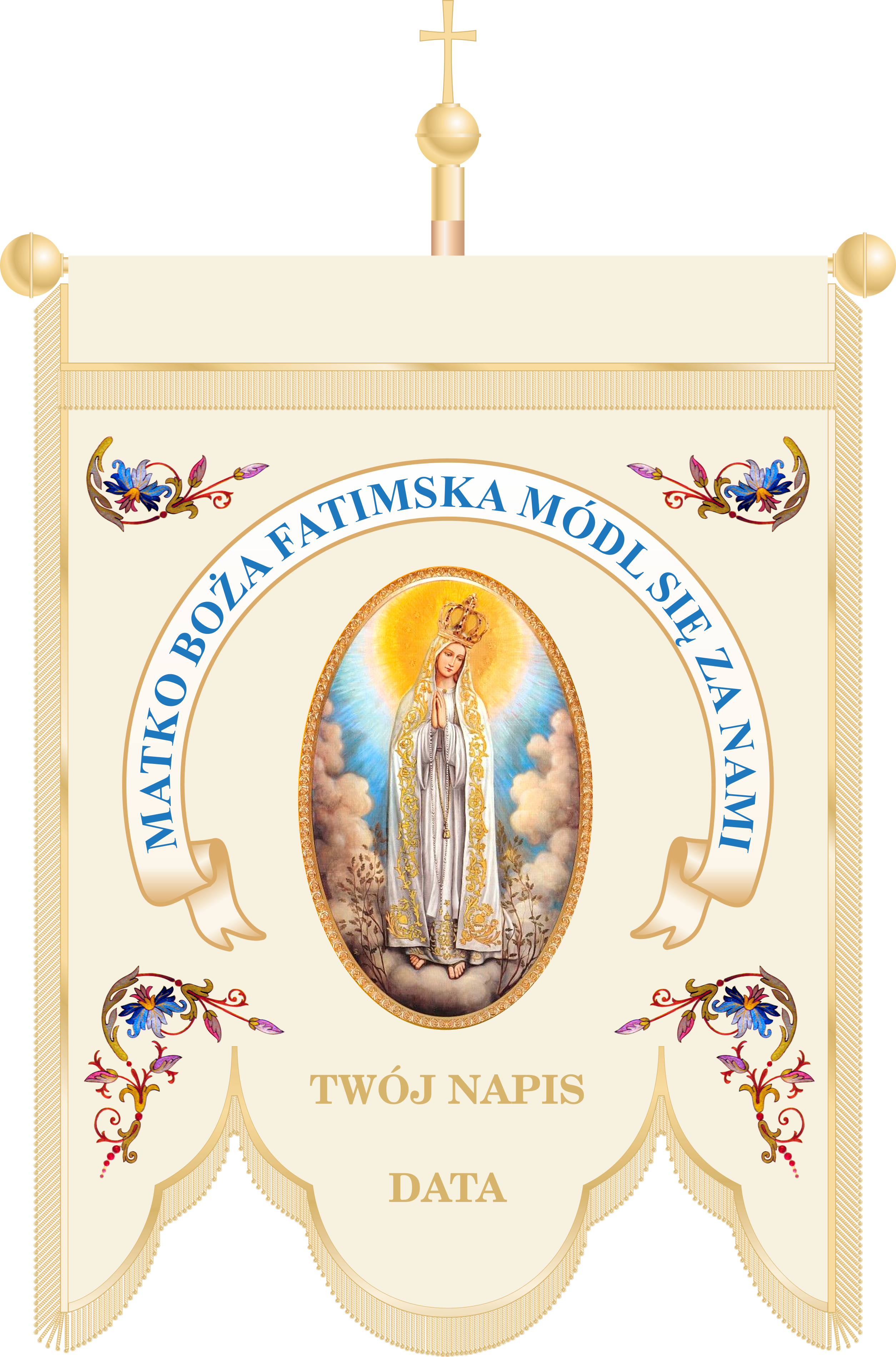 Chorągiew kościelna CHA 001