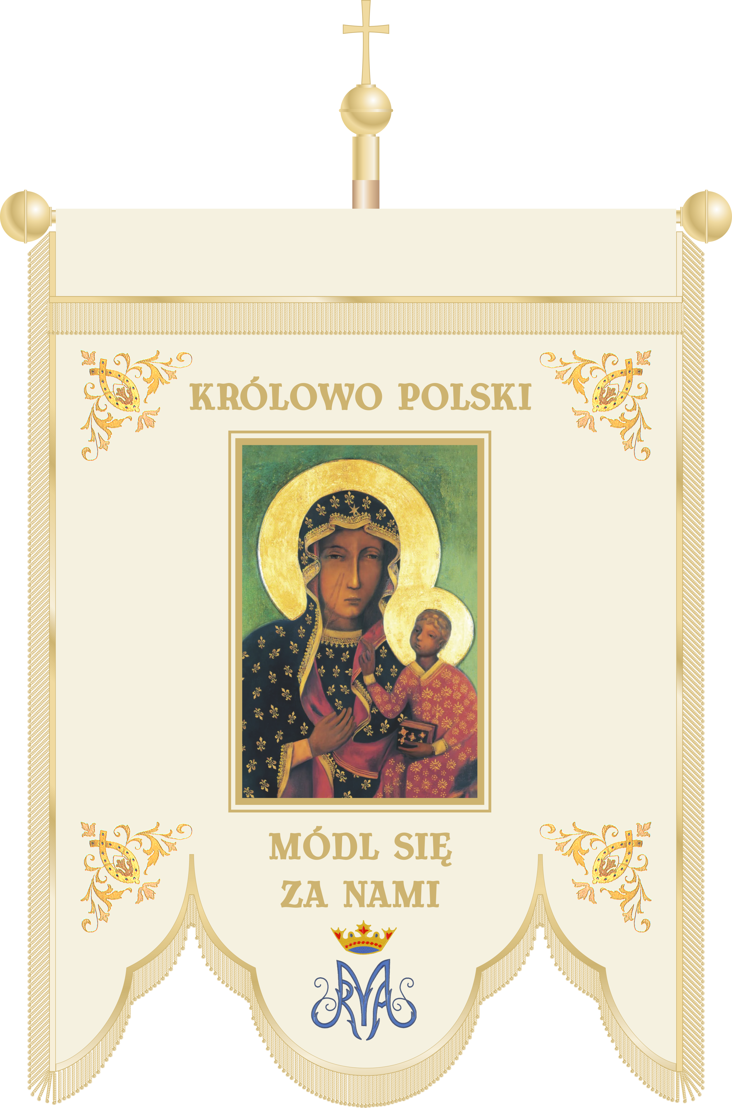 Chorągiew kościelna CHA 003