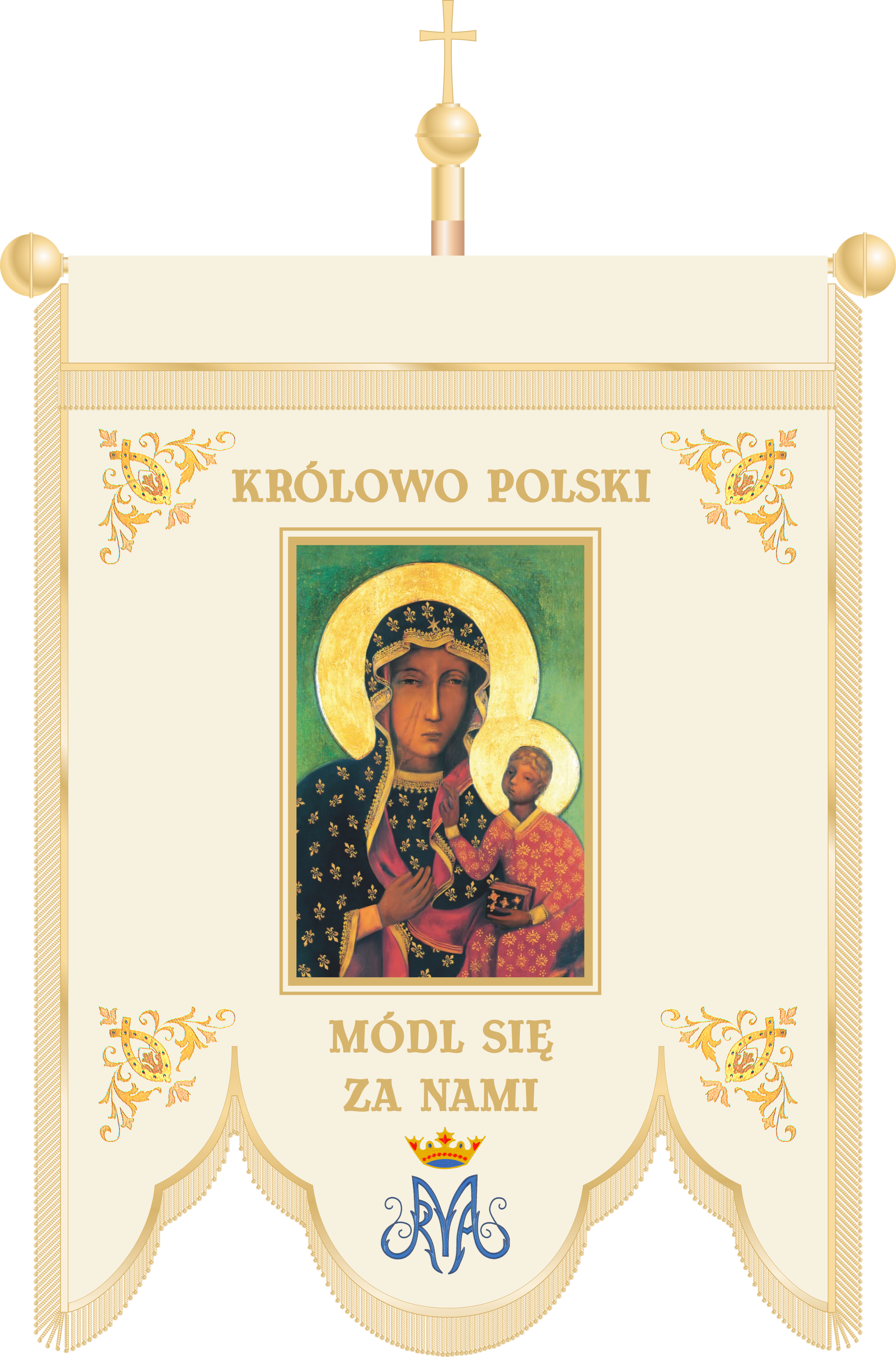 Chorągiew kościelna CHA 003