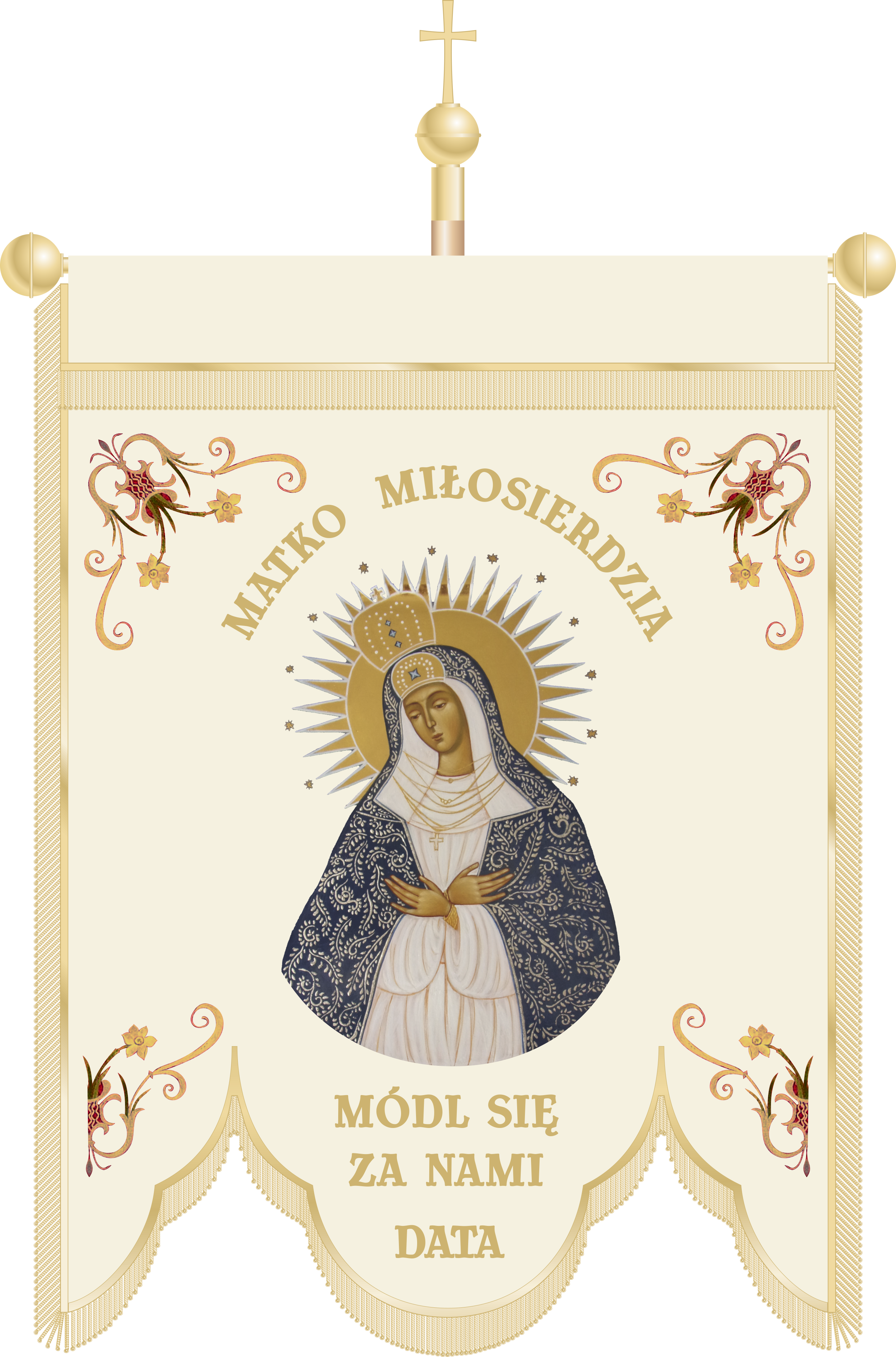 Chorągiew kościelna CHA 006