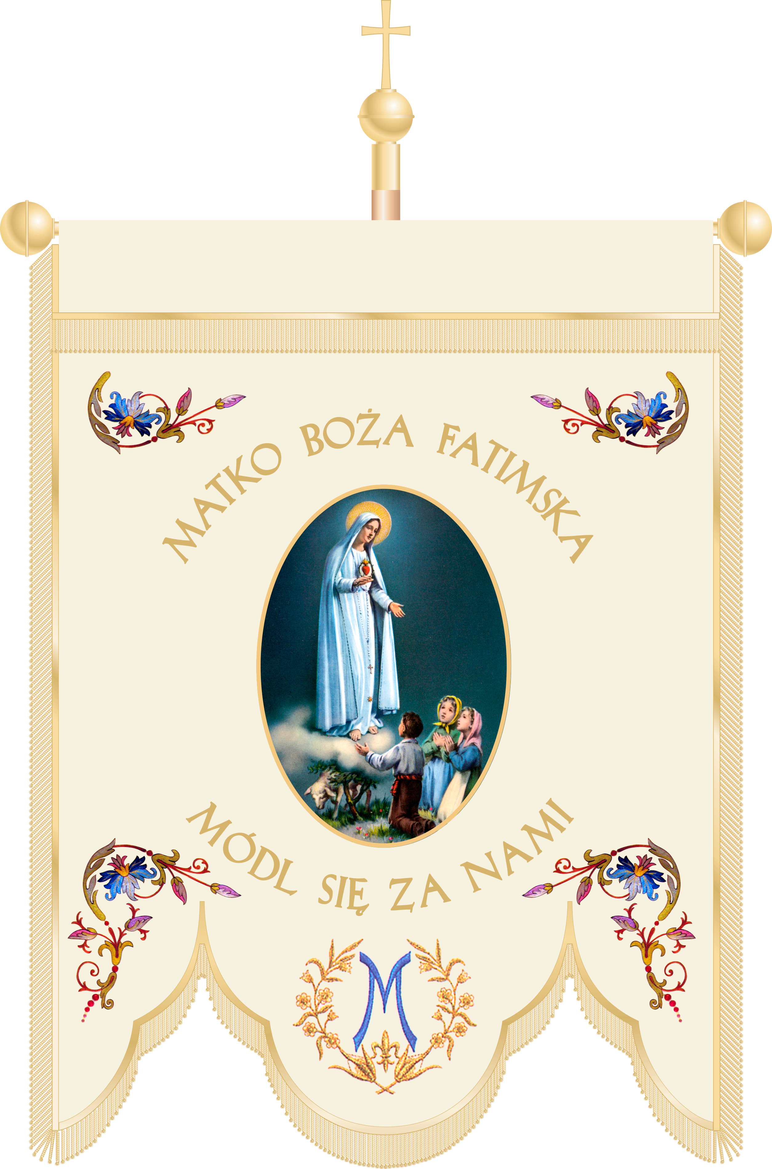 Chorągiew kościelna CHA 015