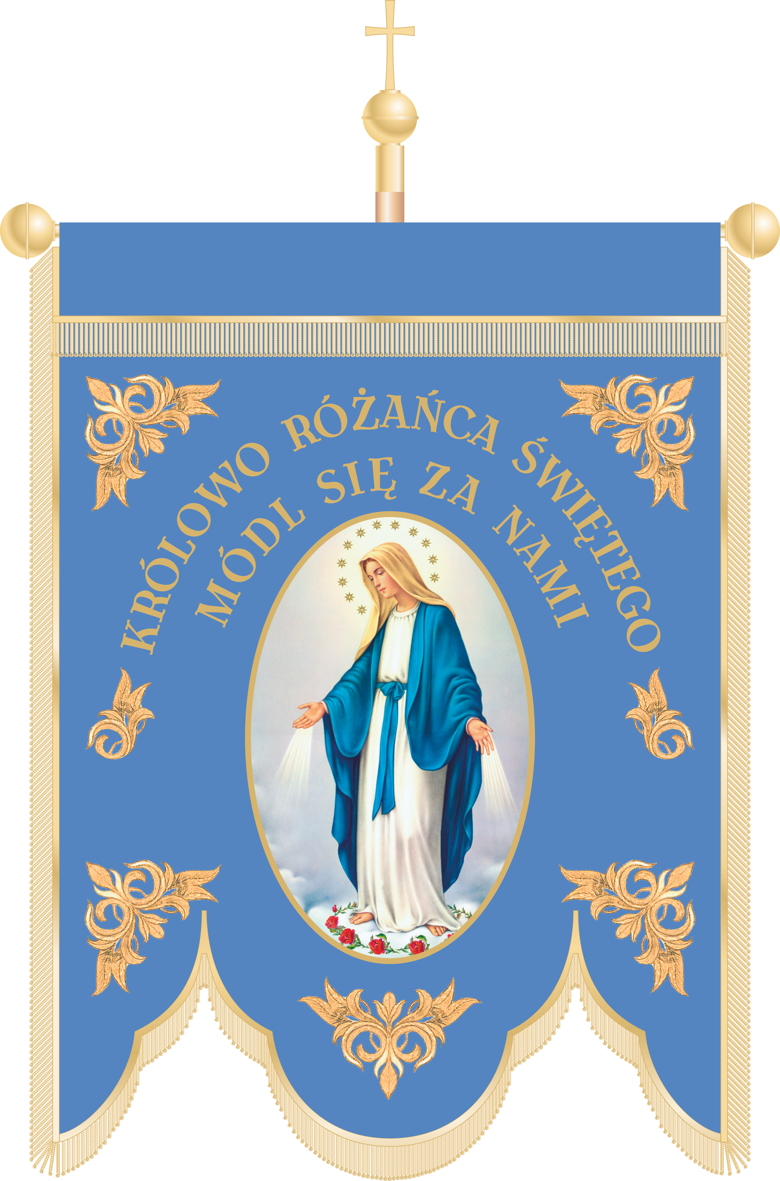 Chorągiew kościelna CHA 016