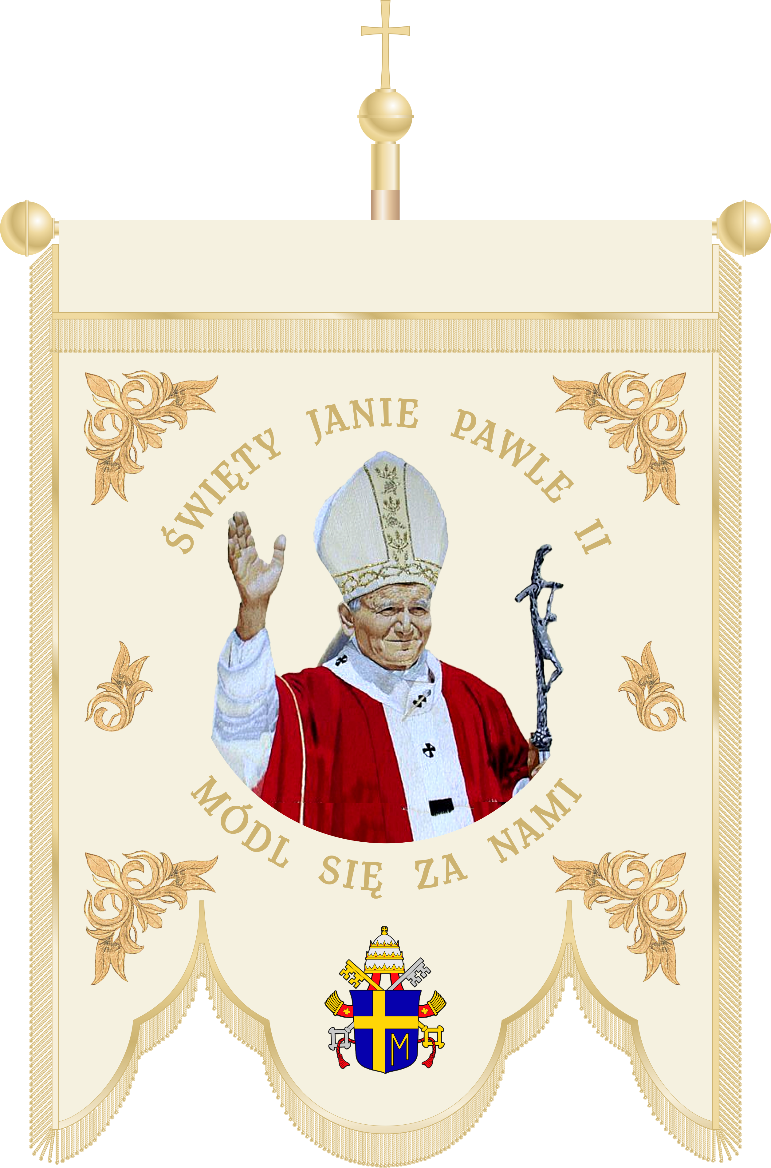 Chorągiew kościelna CHA 017