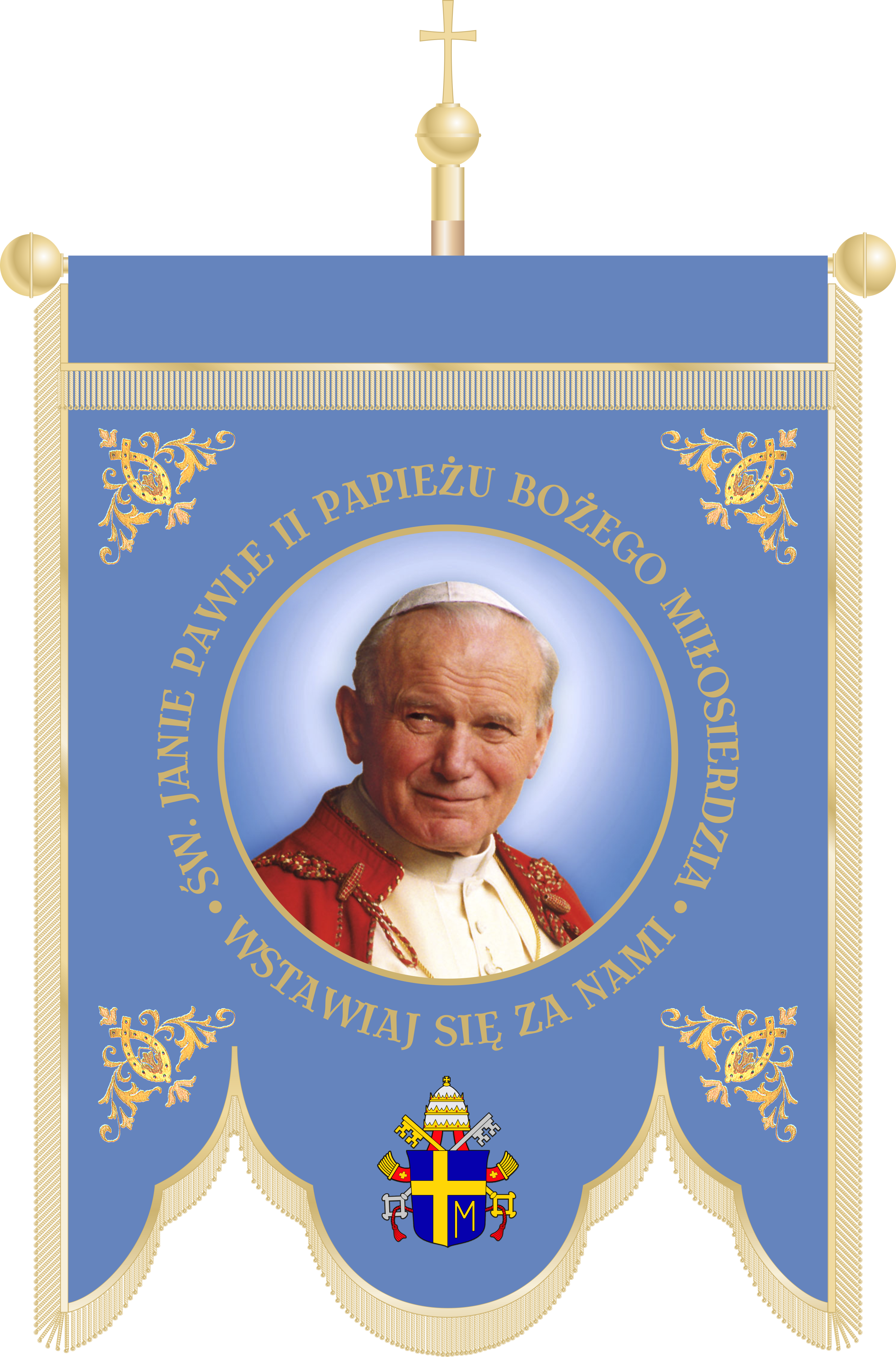 Chorągiew kościelna CHA 018