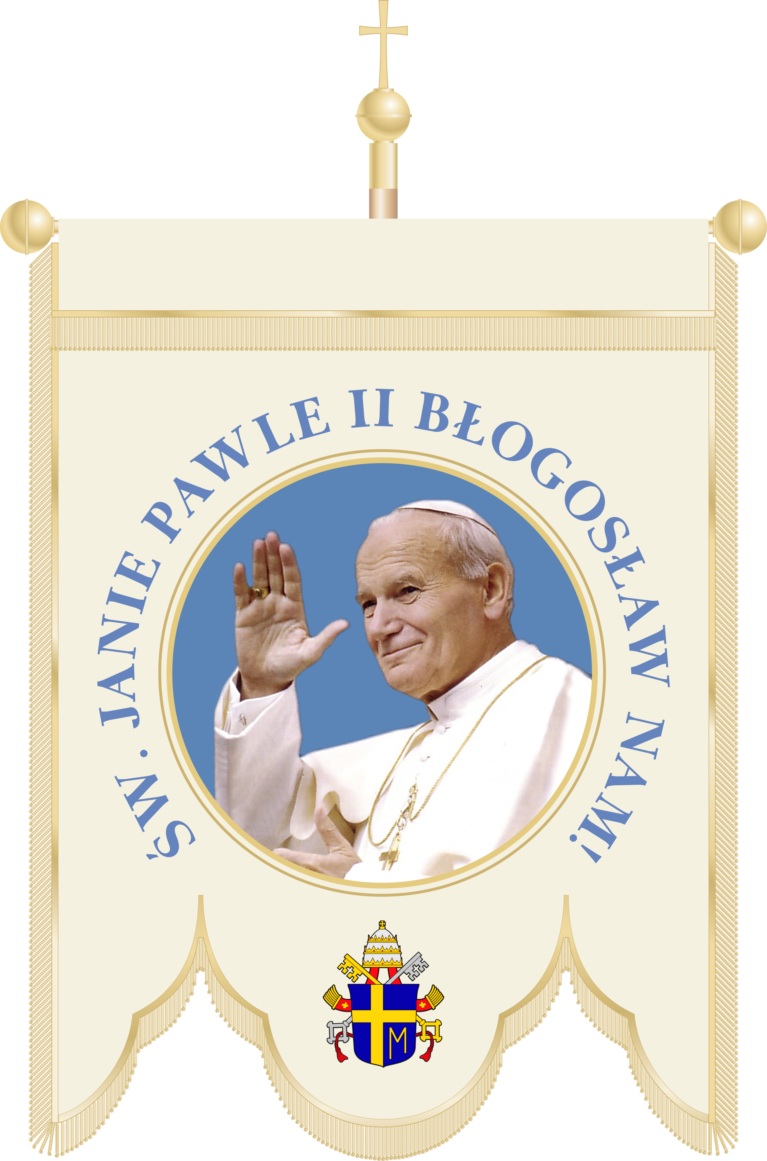 Chorągiew kościelna CHA 019