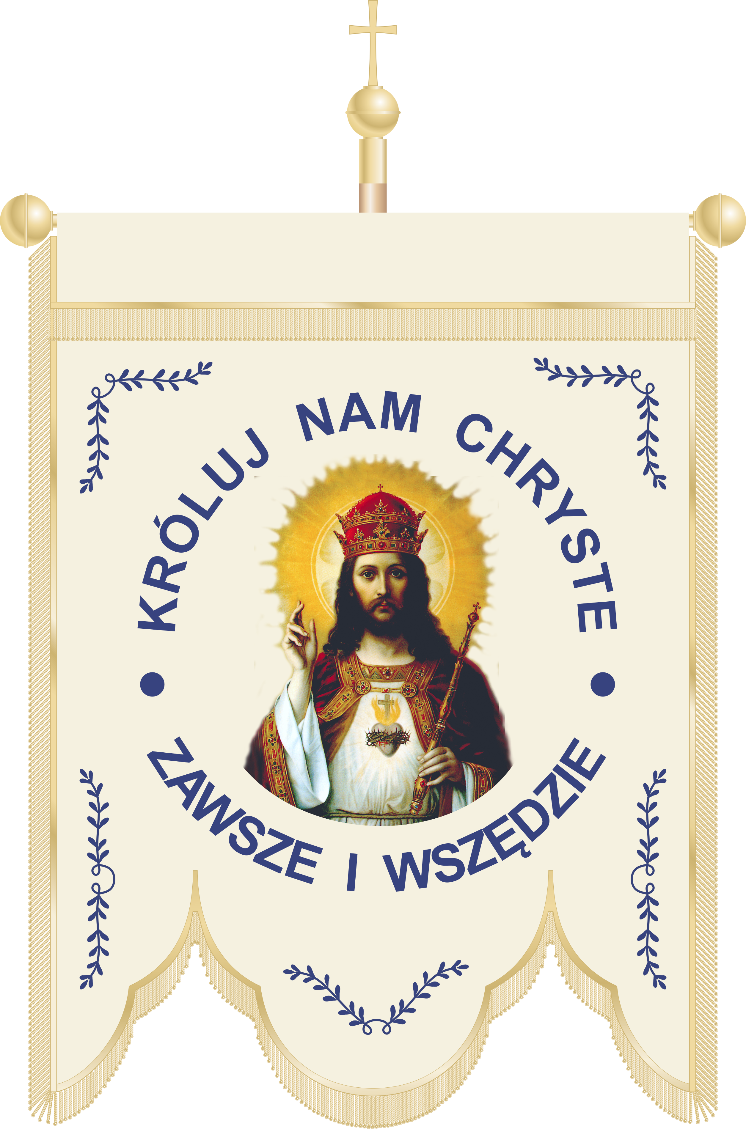 Chorągiew kościelna CHA 021