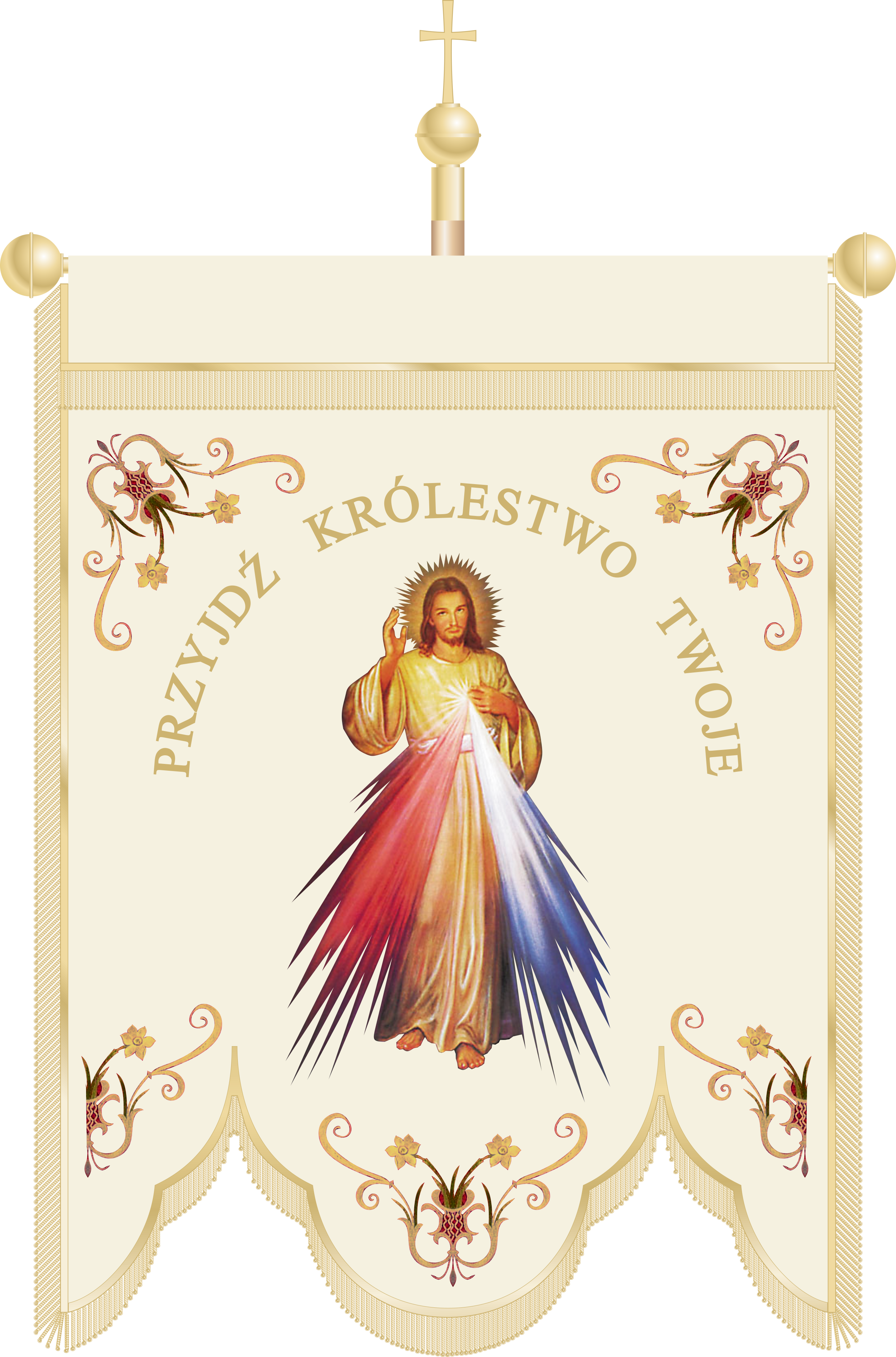 Chorągiew kościelna CHA 024