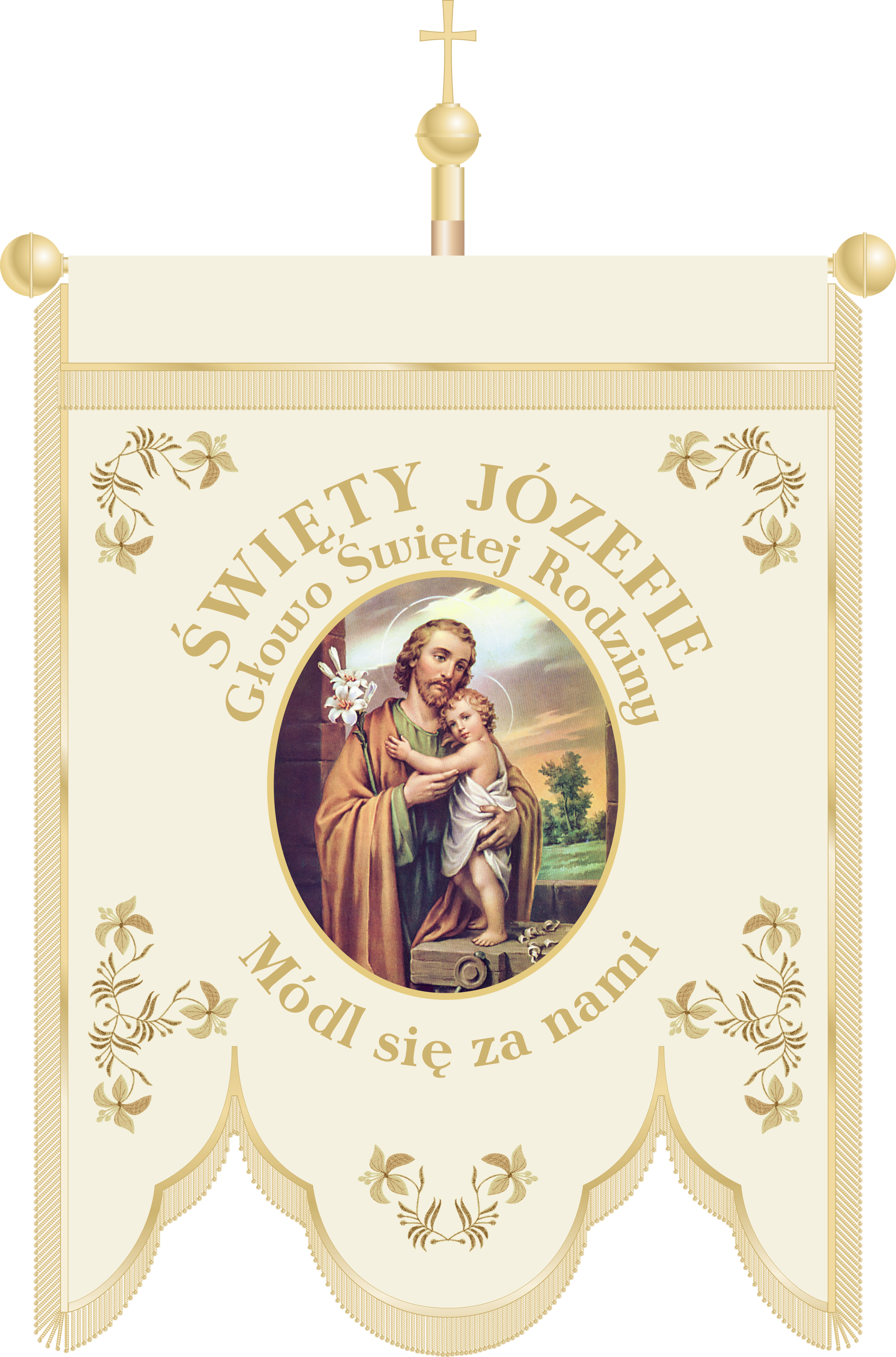 Chorągiew kościelna CHA 029