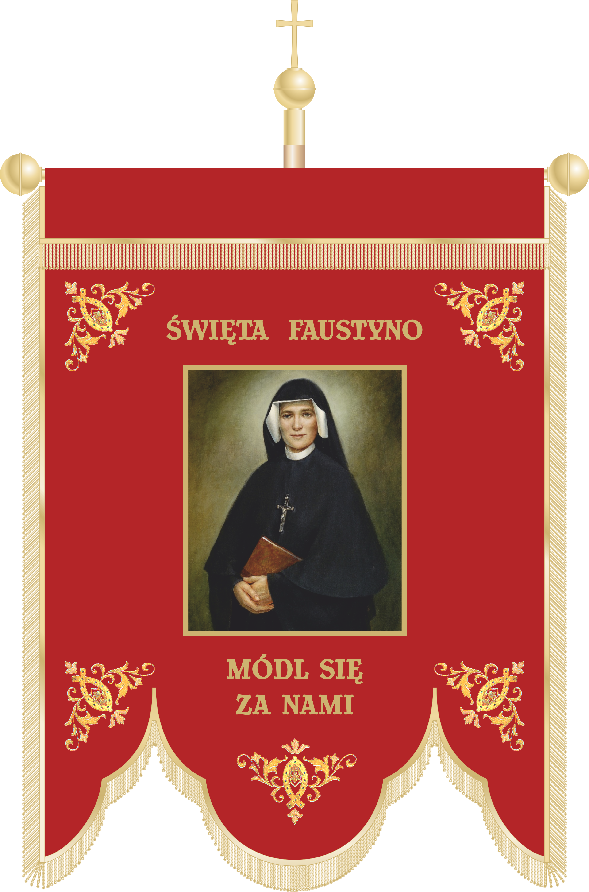 Chorągiew kościelna CHA 031