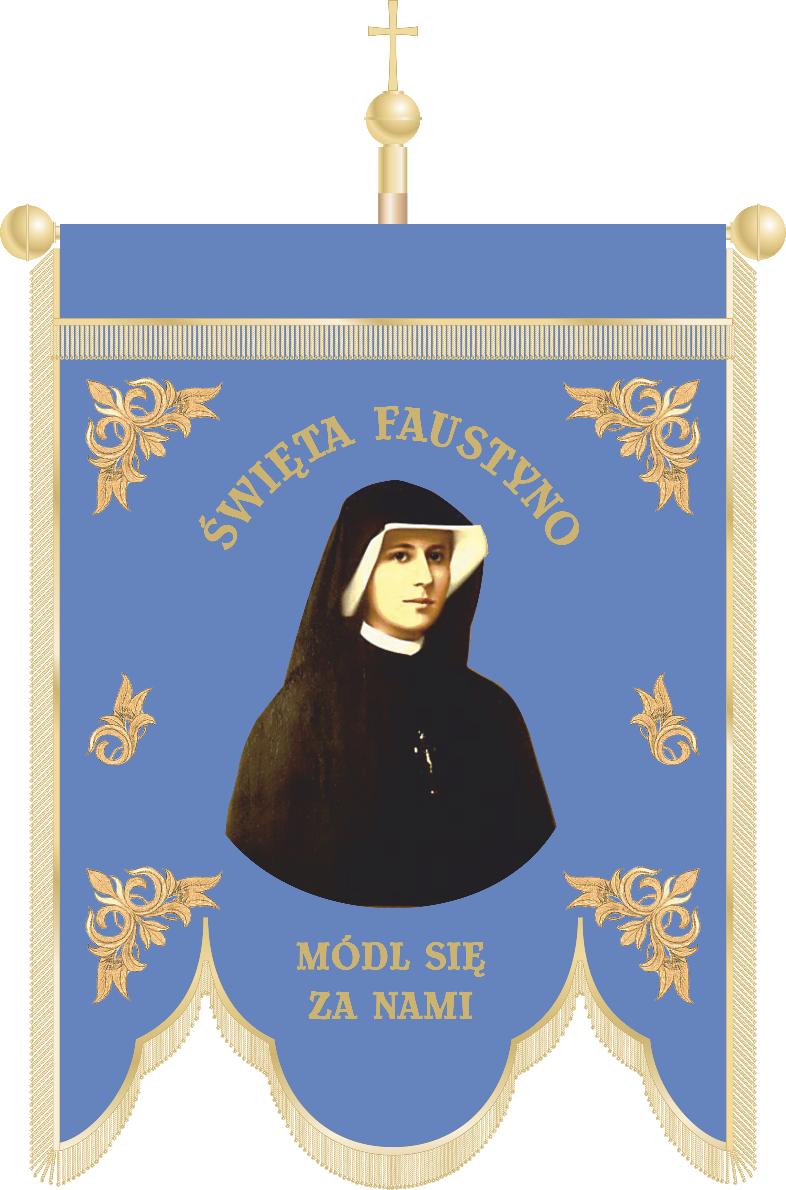 Chorągiew kościelna CHA 033