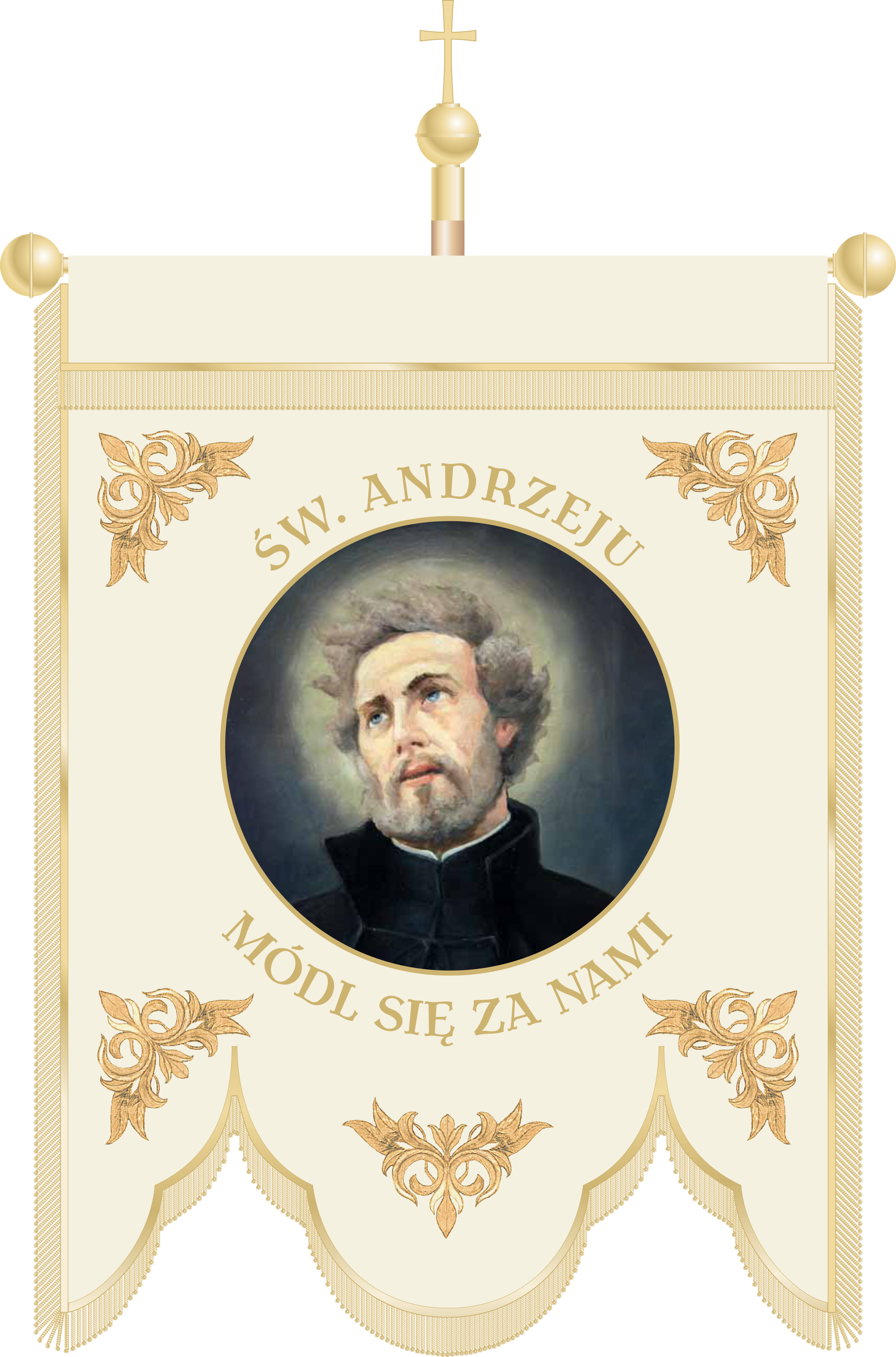 Chorągiew kościelna CHA 036