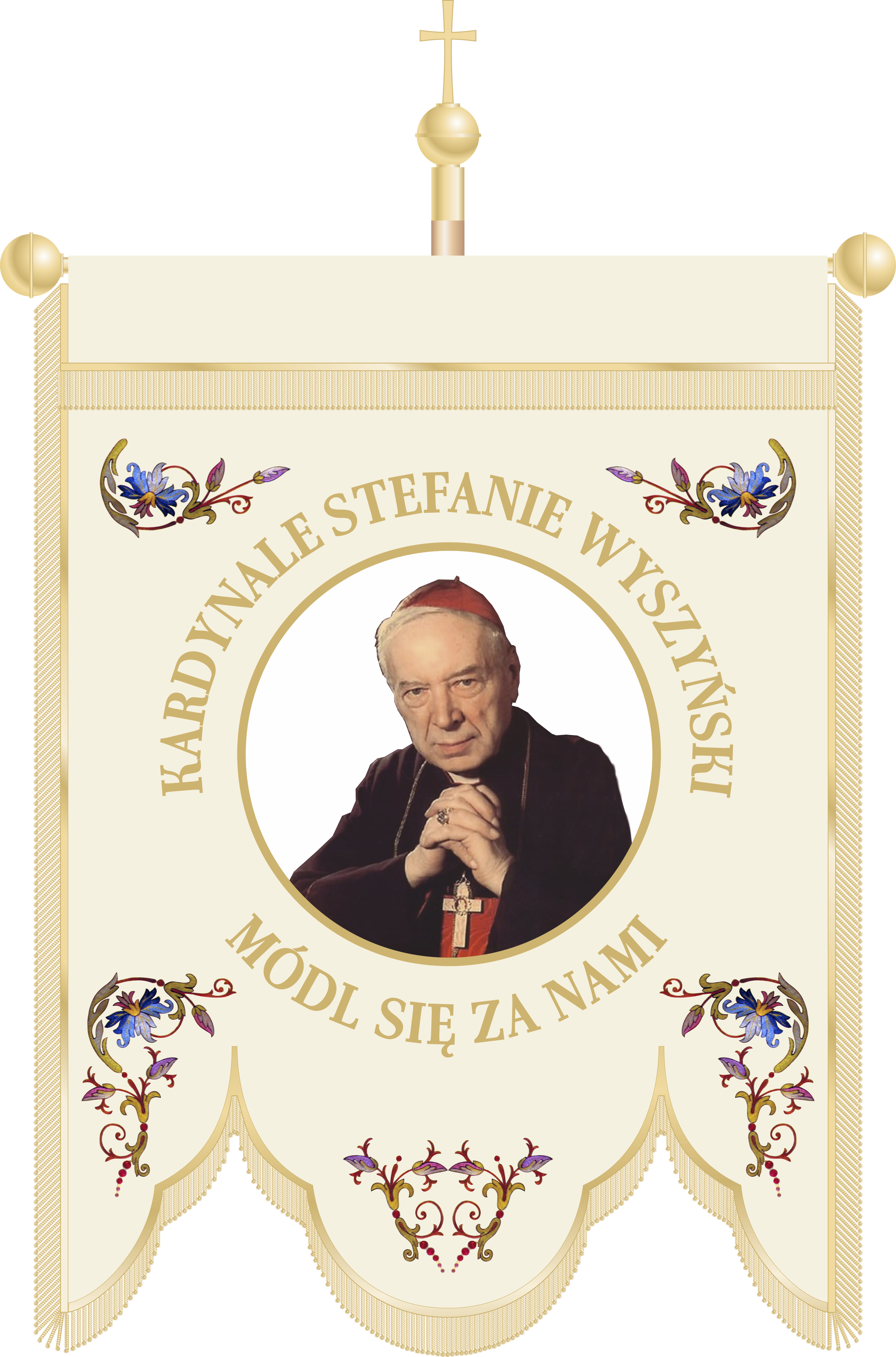Chorągiew kościelna CHA 042