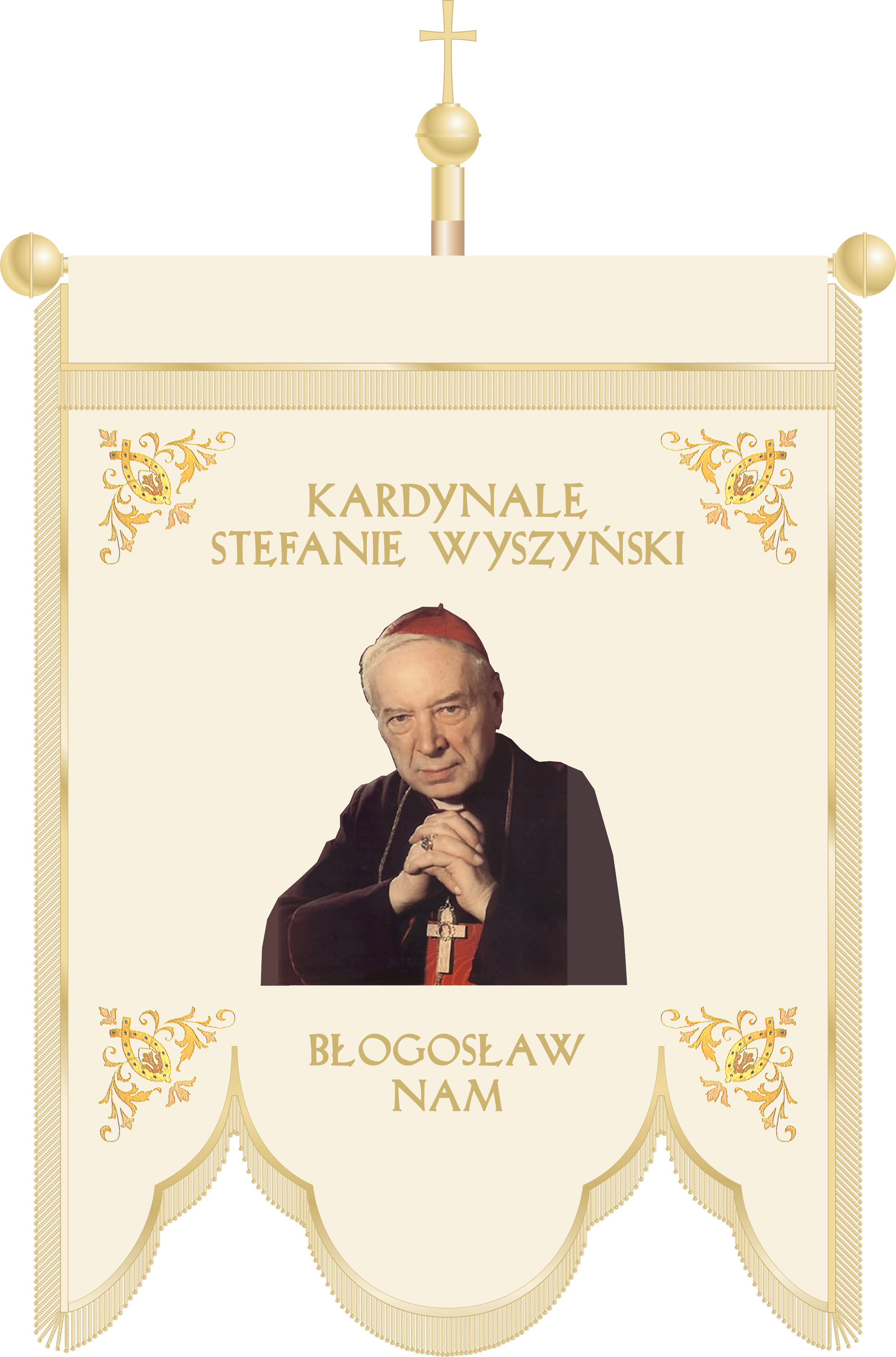 Chorągiew kościelna CHA 046