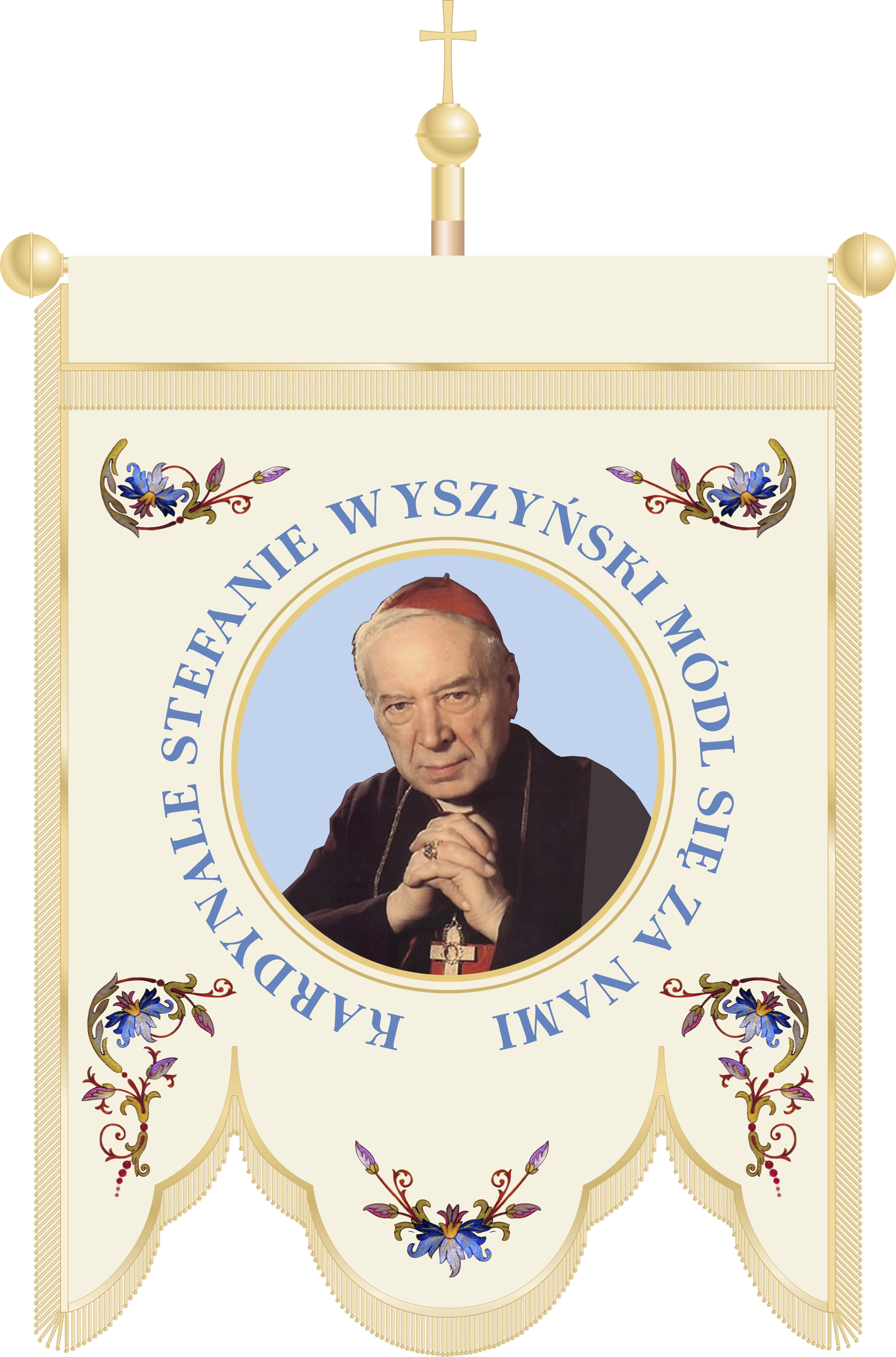 Chorągiew kościelna CHA 047