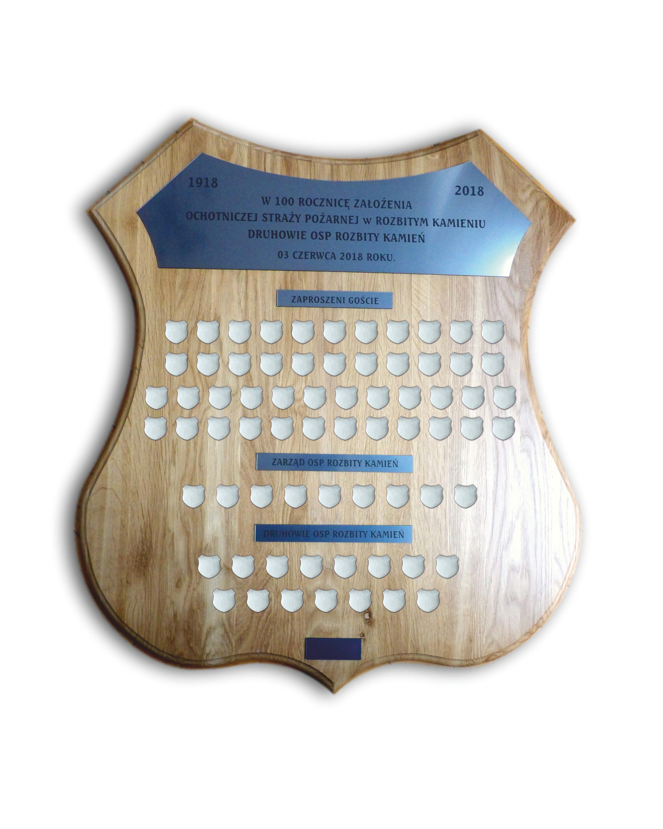 Tablica do gwoździ dębowa