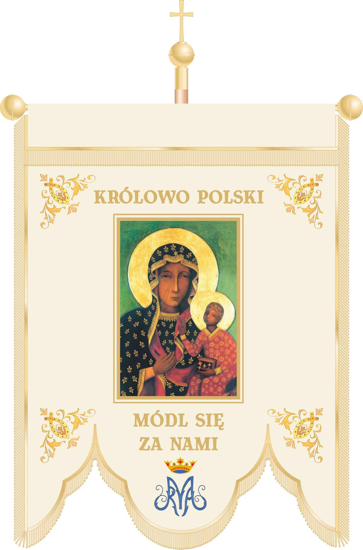 Chorągiew kościelna CHA 003