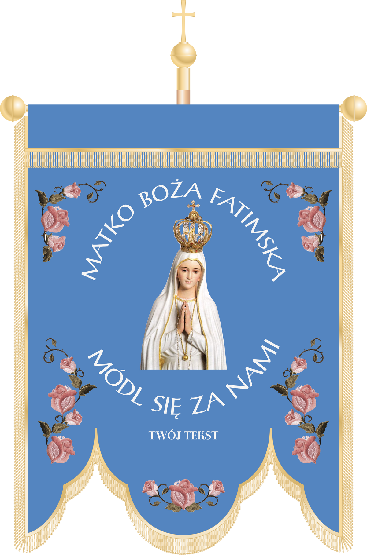 Chorągiew kościelna CHA 009