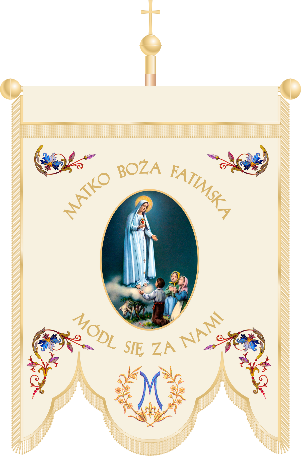 Chorągiew kościelna CHA 015