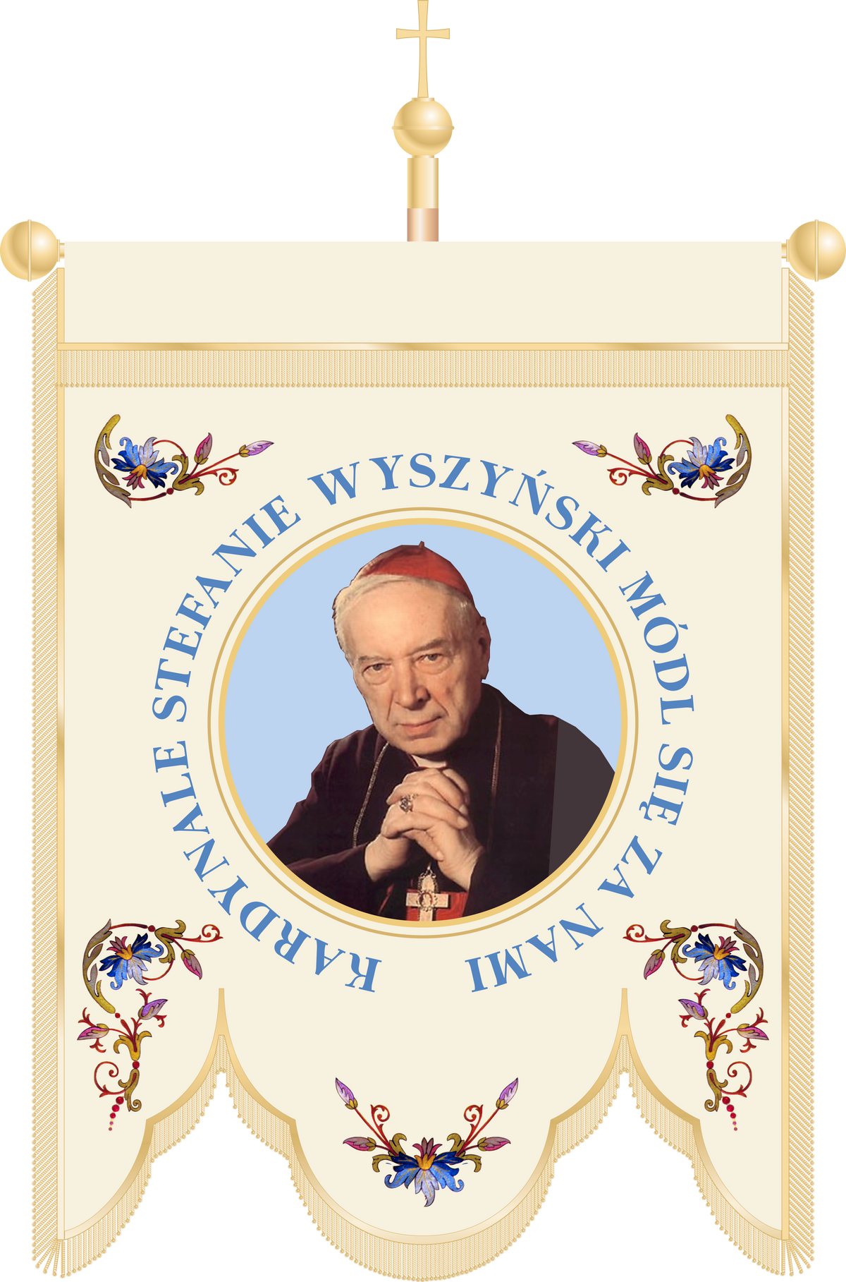 Chorągiew kościelna CHA 047