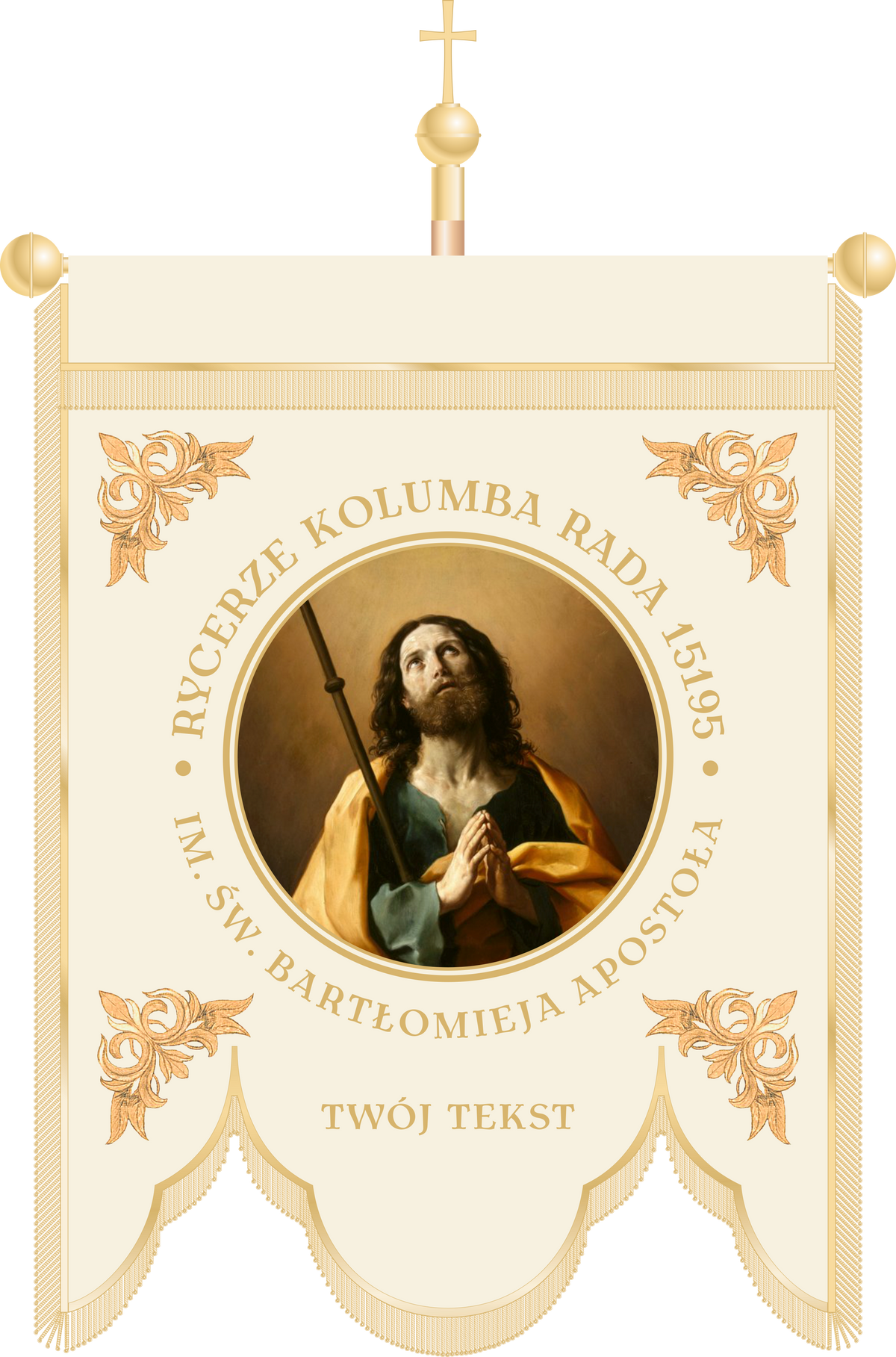Chorągiew kościelna CHA 050